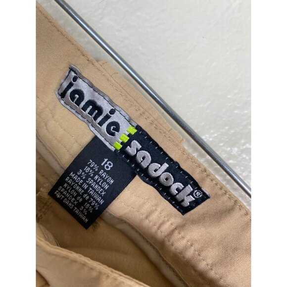 Jamie Sadock Womens Cargo Bermuda Shorts Size 18 Outdoor Hiking Camping Utility - Picture 3 of 15